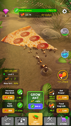 Little Ant Colony Idle Game 3.4.1 Apk Mod (Dinheiro Infinito) 1