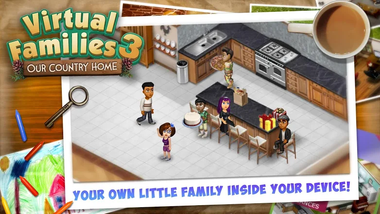 Virtual Families 3 1.9.30 Apk Mod (Dinheiro Infinito) 2