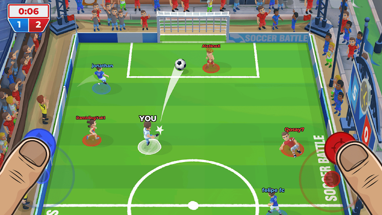 Batalha de Futebol (Soccer Battle) 1.47.0 Apk Mod (Dinheiro Infinito) 2