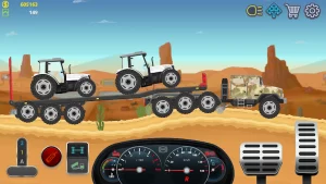 Trucker Real Wheels – Simulator 4.11.0 Apk Mod (Dinheiro Infinito) 1
