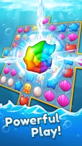 Ocean Friends Match 3 Puzzle 33 Apk Mod (Boosters Infinitos) 2
