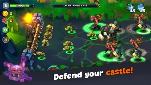 Magic Siege – Castle Defender 1.95.278 Apk Mod (Dinheiro Infinito) 2