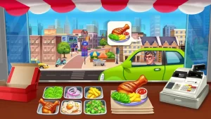 Crazy Chef Food Truck Game 1.1.61 Apk Mod (Dinheiro Inifnito) 2