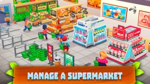 Supermarket Village 1.2.0 Apk Mod (Dinheiro Infinito) 2