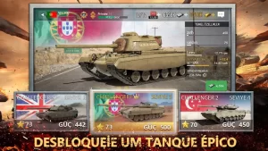 Tank Warfare: PvP Blitz Game 1.0.87 Apk Mod (Itens Grátis) 1