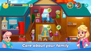 Family Diary Mother Simulator 0.94.0.157 Apk Mod (Dinheiro Infinito) 2