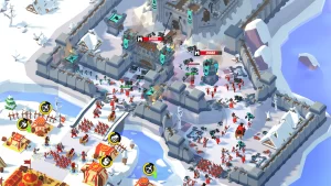 Idle Siege: Tycoon de Guerra 2.0.1 Apk Mod (Speed Map) 2