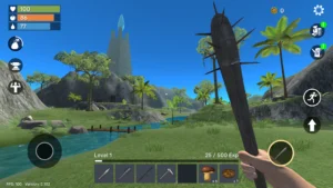 Uncharted Island: Survival RPG 0.801 Apk Mod (Dinheiro Infinito) Download 2