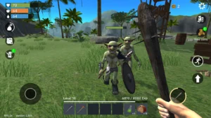 Uncharted Island: Survival RPG 0.801 Apk Mod (Dinheiro Infinito) Download 1