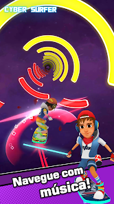 Cyber Surfer 5.6.3 Apk Mod (Dinheiro Infinito) Download 2