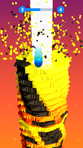Stack Ball 1.1.96 Apk Mod (Skins Desbloqueadas) 2